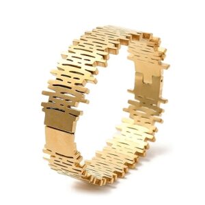 IBDAA 18K Gold Plated Stainless steel bracelet